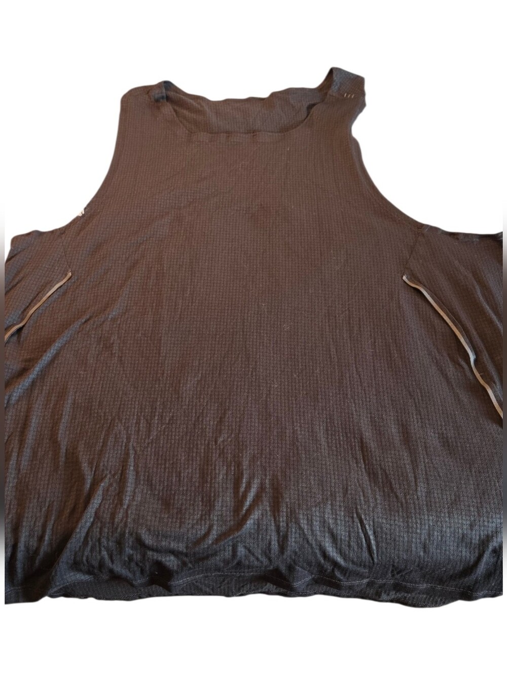 lululemon athletica Gray Gym Singlet Sleeveless Tank Size Med